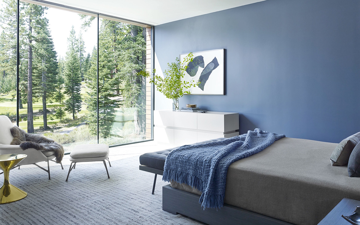 Idee e consigli per il colore delle pareti della camera da letto Colore pareti camera da letto mobili bianchi