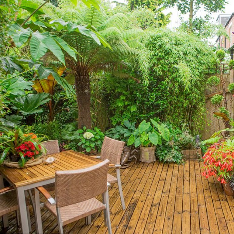 Come arredare un piccolo giardino idee fai da te