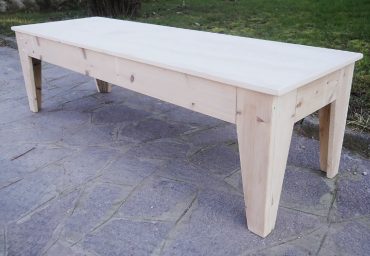 Costruire una panca in legno